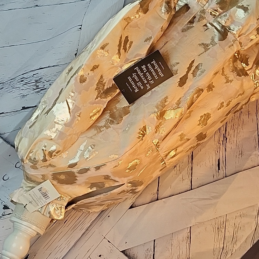 Tuckernuck Tan/Cream Coupe Palmerston Mini Dress Numerous Sizes - Picture 4 of 12